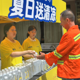 一“骑”送清凉，“格”外有力量 长沙朝阳街道激活基层治理新动能