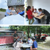 会同农商银行：金融服务送上门 社保卡办理暖人心