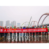 重大进展,桃源沅水大桥主墩全部出水