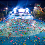 长沙湘江冰雪世界&水上乐园六周年庆典启幕 冰火联动点燃夏日文旅热潮