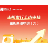 主板发行上市审核丨主板新股申购（六）