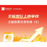 主板发行上市审核丨主板股票交易机制（8）
