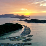 高空俯瞰！福建霞浦的海上秋收