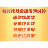 言之有理：新时代社会建设领域的原创性思想、变革性实践、突破性进展、标志性成果