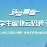 筑梦青春！大学生就业云招聘平台上线啦！