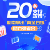 图解丨20条支持政策，湖南拿出“真金白银”助力强省会