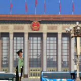 这就是今天早上的人民大会堂！