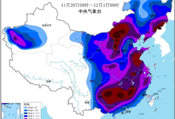 今晚来的不是“寒潮”是“强寒潮” 湖南气温降至0℃迎初雪