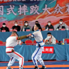 百名跤手展现民族传统体育魅力 2022湖南中国式摔跤大众赛举行