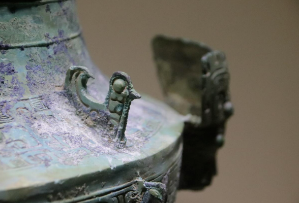 商代铜罍的鱼米纹，照见岳阳三千年前的“江湖地位”丨博物馆里的湖南⑧