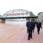 习近平在甘肃兰州市考察调研