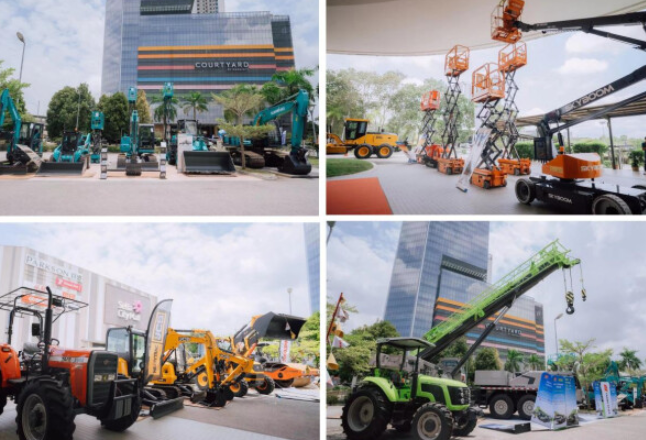 湖南工程机械闪耀东盟 助力当地基建升级