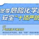 应急科普｜图说：冬季危险化学品安全“十项严防”