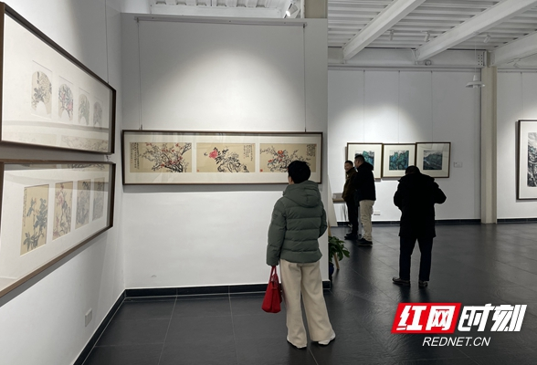 湖边无际——湖南现代美术馆迎春书画小品展（第二回）开展