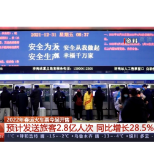 [朝闻天下]2022年春运火车票今起开售 预计发送旅客2.8亿人次 同比增长28.5%