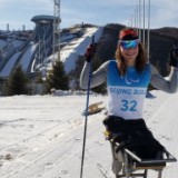 加拿大运动员抵达冬残奥村后首次滑雪：美好的一天