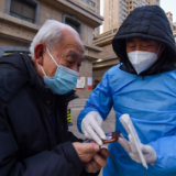 抗疫人的清晨