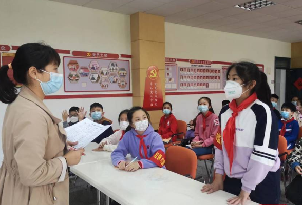 清风润心田 长沙枫树山东南海小学让“廉花”开遍校园