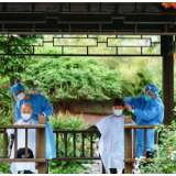 【组图】“守沪者联盟”丨探访上海抗疫一线:志愿者变身Tony为居民理发