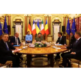 欧洲四国领导人访乌，马克龙称四国同意给予乌欧盟候选国地位