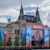 俄罗斯举行纪念卫国战争胜利79周年阅兵总彩排