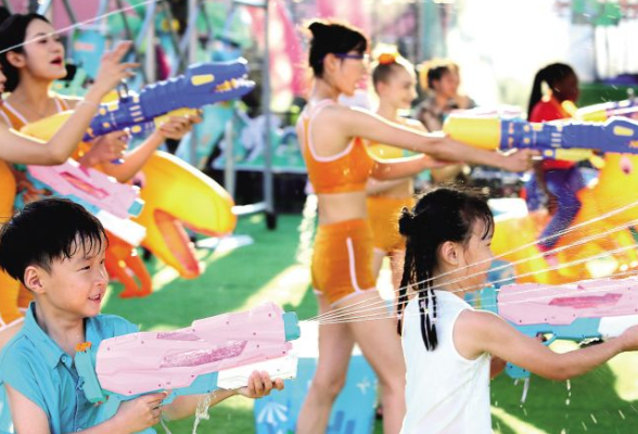 酷暑也能畅玩，长沙景区有招