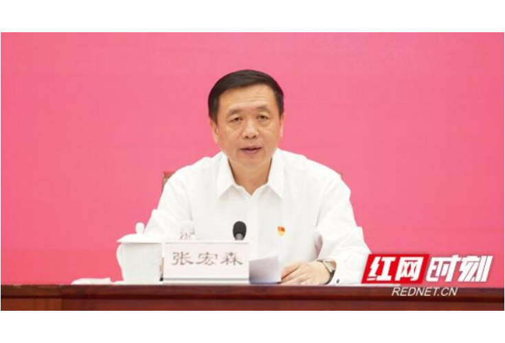 省委新闻发布会·答记者问① | 张宏森：湖南党史学习教育努力走在前头作出表率