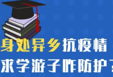 一图读懂丨身处异乡抗疫情 求学游子咋防护？
