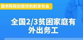 国务院扶贫办：25省份超2000万贫困劳动力已外出务工