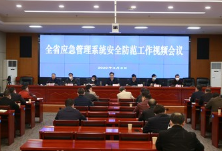 抓实安全风险防控 湖南应急管理系统召开安全防范工作视频会议