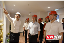 慰问一线 鼓劲督战 湖南建工集团调研重点项目