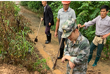 经得起洪水考验 常德军分区待转业干部“含军量”不减