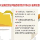 金融控股公司监管政策框架初步搭建