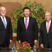 百年瞬间丨习近平:构建人类命运共同体 实现共赢共享