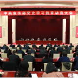 中宣部召开党史学习教育动员大会