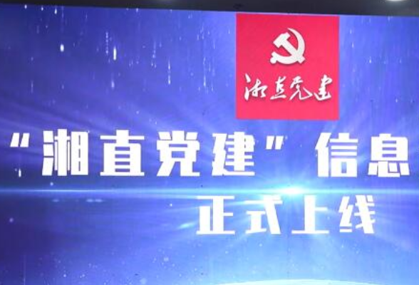 “湘直党建”信息化平台正式上线