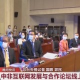 [视频]中非互联网发展与合作论坛线上举办