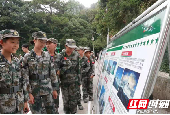 洞口县第一所国防教育特色学校正式揭牌