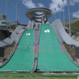 “飞临”探秘冬奥场馆:林海雪原里的“雪如意”【全景新闻】