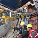 长沙地铁1号线北延线一期首台盾构始发
