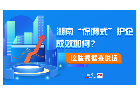 湖南“保姆式”护企成效如何？这些数据来说话