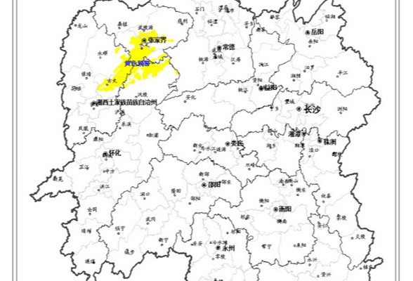 湖南发布今年首个地质灾害气象风险预警