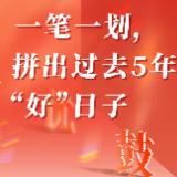 两会·数说丨一张长图，一笔一划拼出过去5年“好”日子