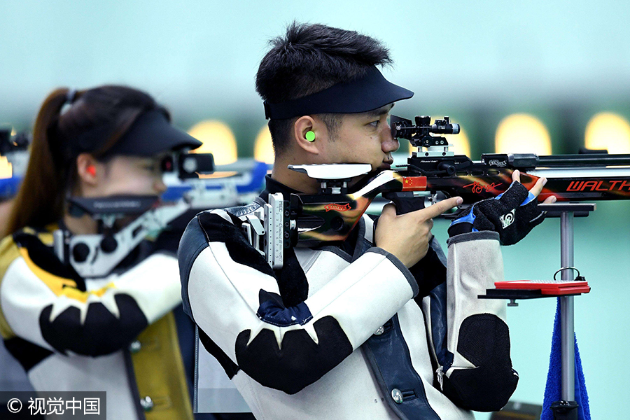 资料图:国家射击队.图/视觉中国