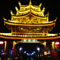 摄影美文|杨少波:故乡夜景美