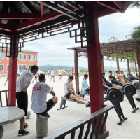 多图 | 向奥运榜样学习向目标前进，湖南赛艇队丹东备战全运会