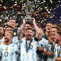 欧美杯：梅西两助攻，阿根廷3-0意大利夺得冠军