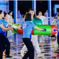 首届湖南省妇女健康运动会“多彩湘女·德武东安”趣味运动会总决赛在永州东安举行