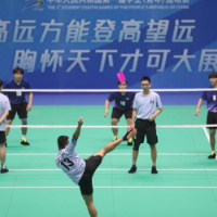 图集 | 大众性健身性观赏性兼具，学青会校园组毽球项目开赛