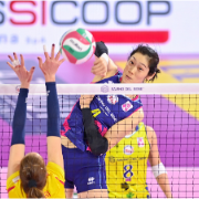 女排欧联杯：朱婷22分单场MVP